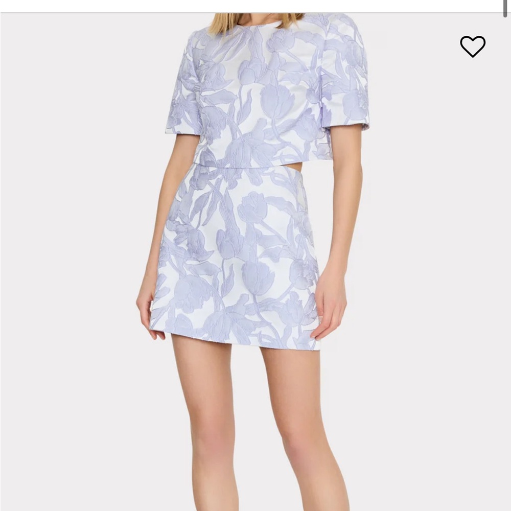 Milly Tulip Jacquard Top